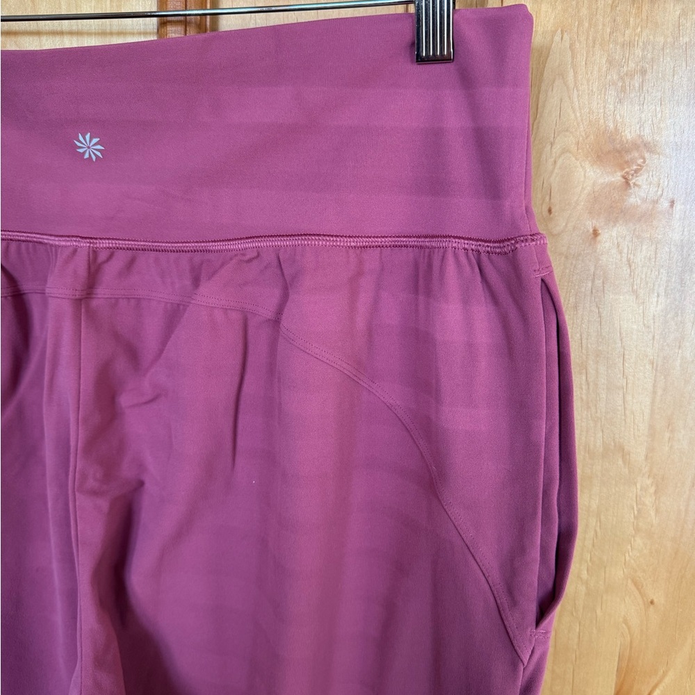 Athleta Salutation High Rise Jogger. Worn Once. Size XL. Dusty Pink - Picture 3 of 10